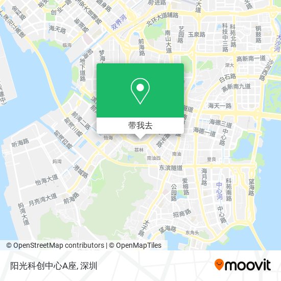 阳光科创中心A座地图
