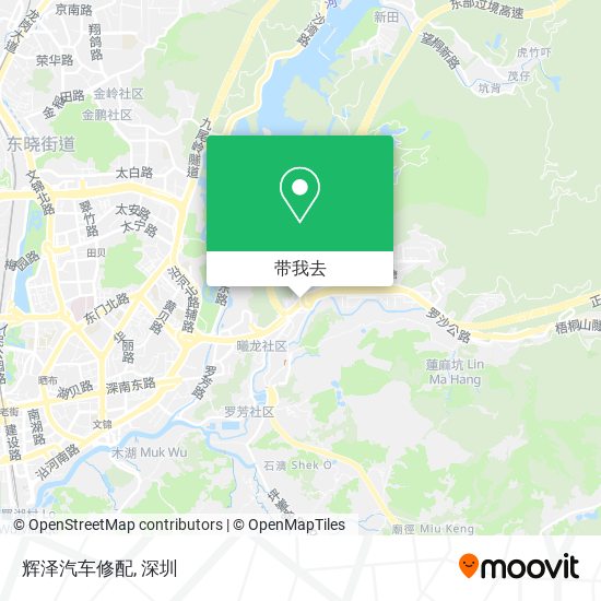 辉泽汽车修配地图