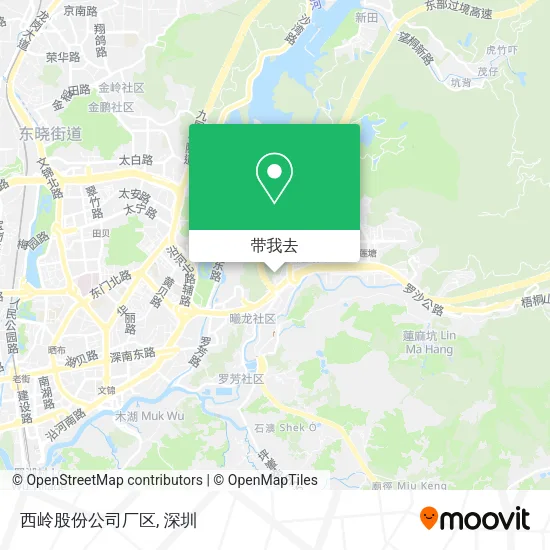 西岭股份公司厂区地图