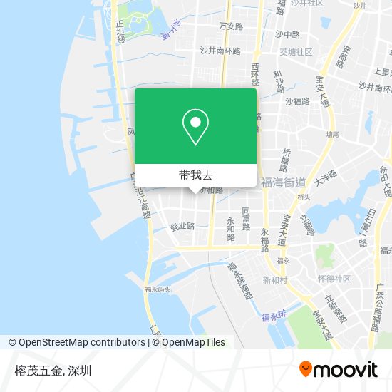 榕茂五金地图