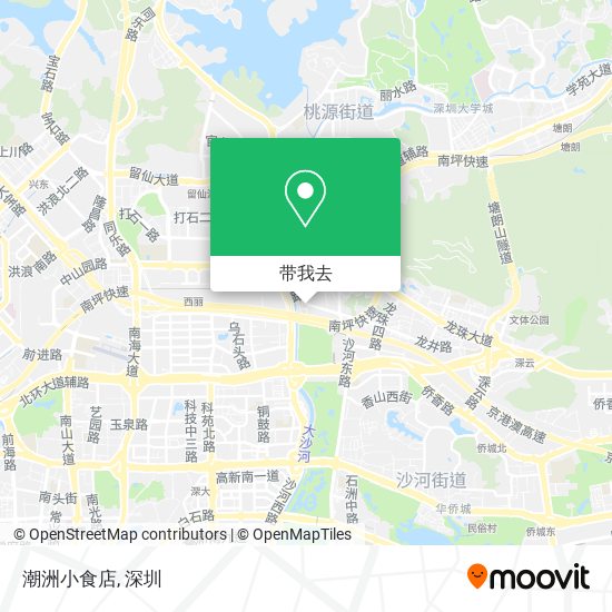 潮洲小食店地图