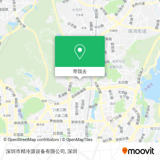深圳市精冷源设备有限公司地图