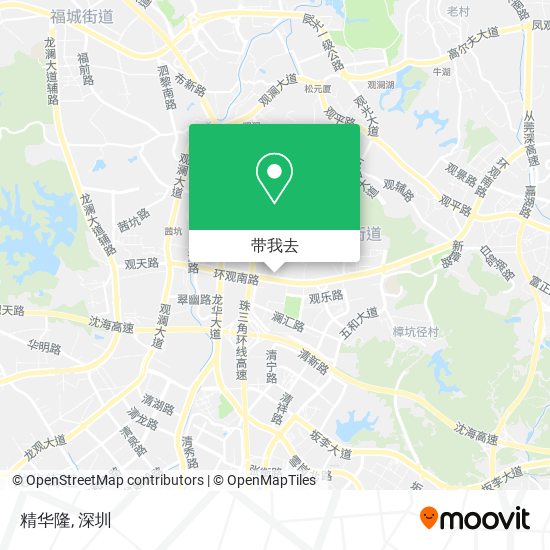 精华隆地图