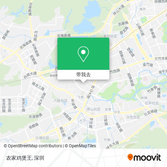 农家鸡煲王地图