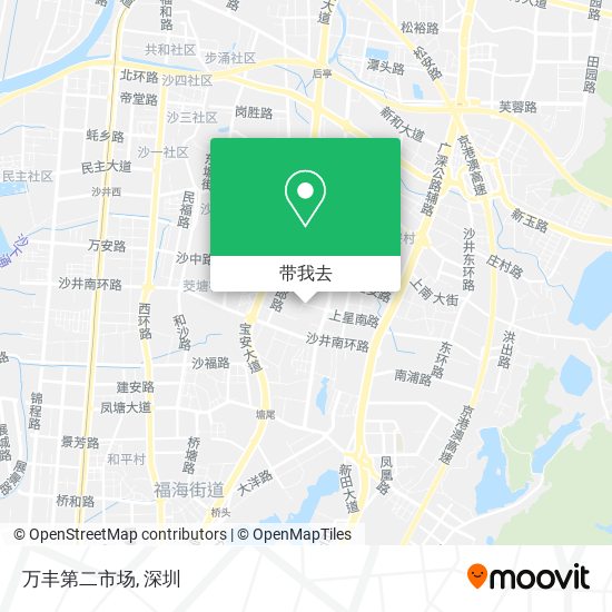 万丰第二市场地图