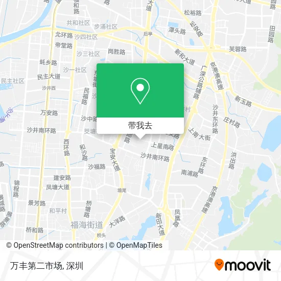 万丰第二市场地图