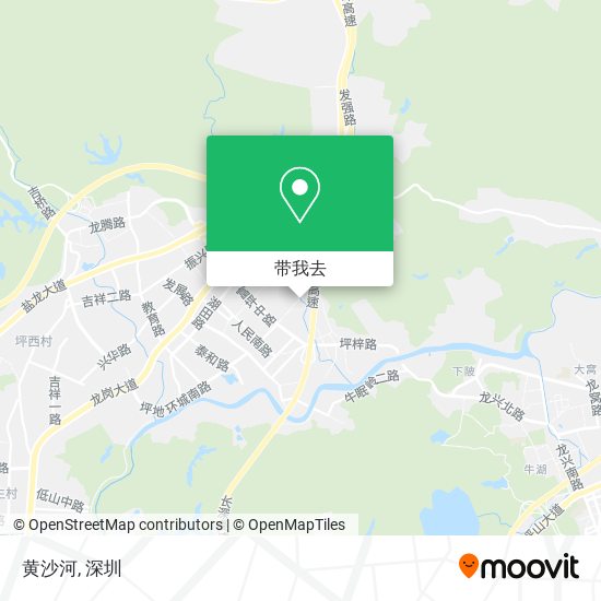 黄沙河地图