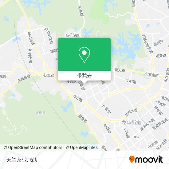 天兰茶业地图