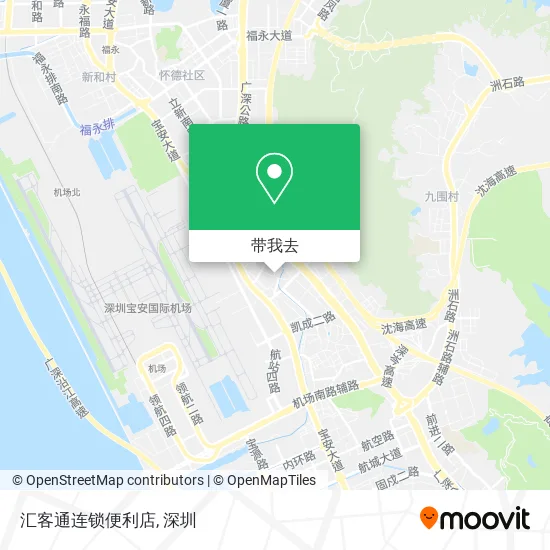 汇客通连锁便利店地图