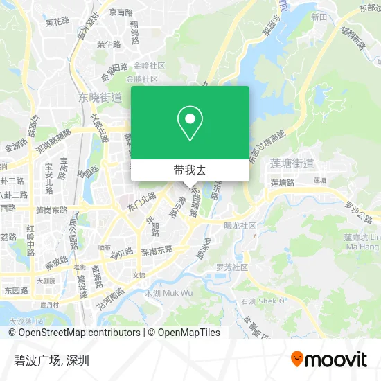 碧波广场地图