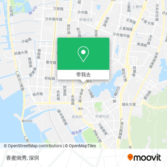 香蜜闺秀地图