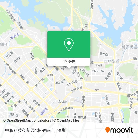 中粮科技创新园1栋-西南门地图