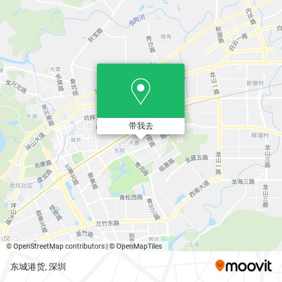 东城港货地图