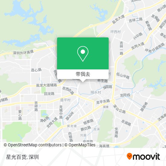星光百货地图