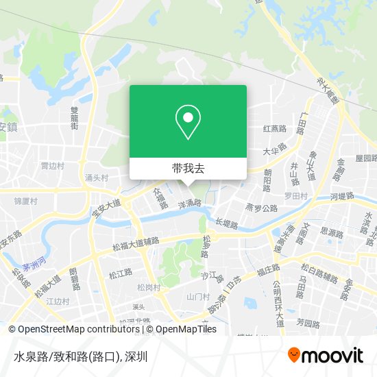 水泉路/致和路(路口)地图