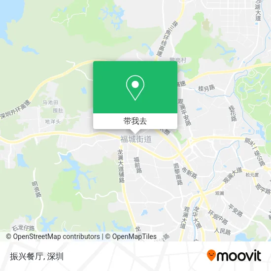 振兴餐厅地图