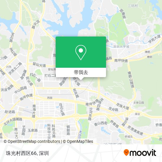 珠光村西区66地图