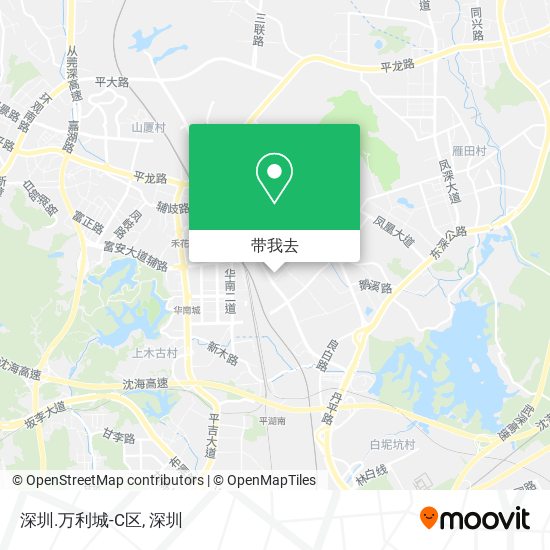 深圳.万利城-C区地图
