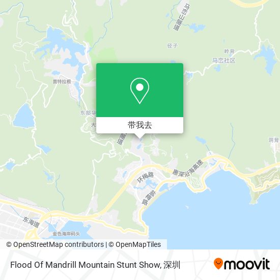 Flood Of Mandrill Mountain Stunt Show地图
