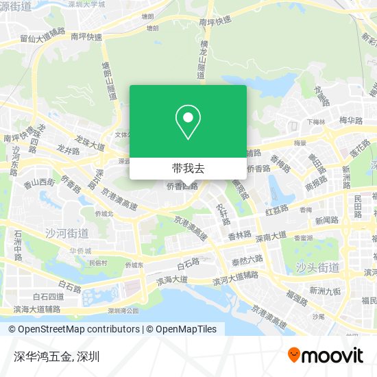 深华鸿五金地图