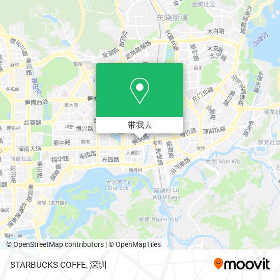 STARBUCKS COFFE地图