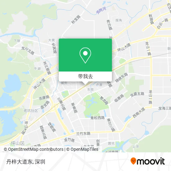 丹梓大道东地图