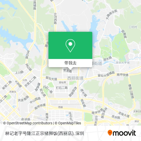 林记老字号隆江正宗猪脚饭(西丽店)地图