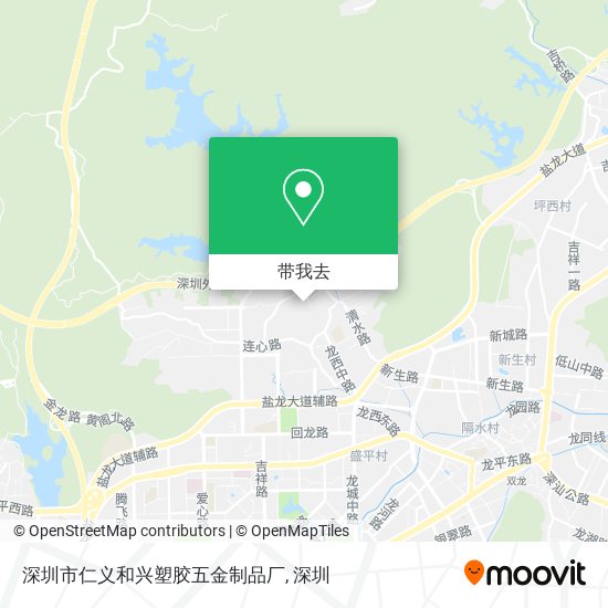 深圳市仁义和兴塑胶五金制品厂地图