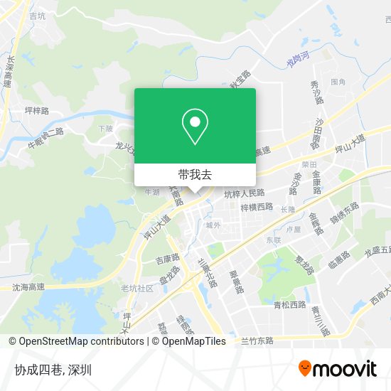 协成四巷地图
