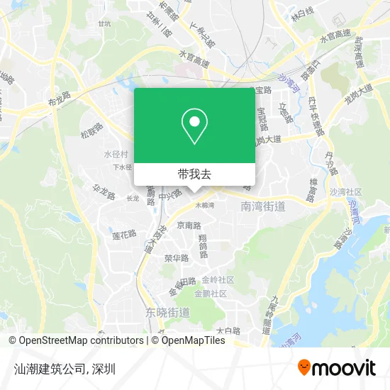 汕潮建筑公司地图