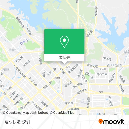 速尔快递地图