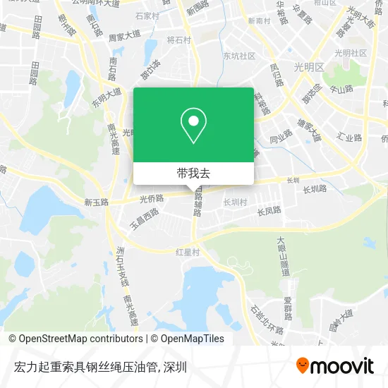 宏力起重索具钢丝绳压油管地图
