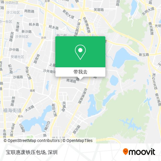 宝联惠废铁压包场地图
