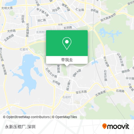 永新压褶厂地图