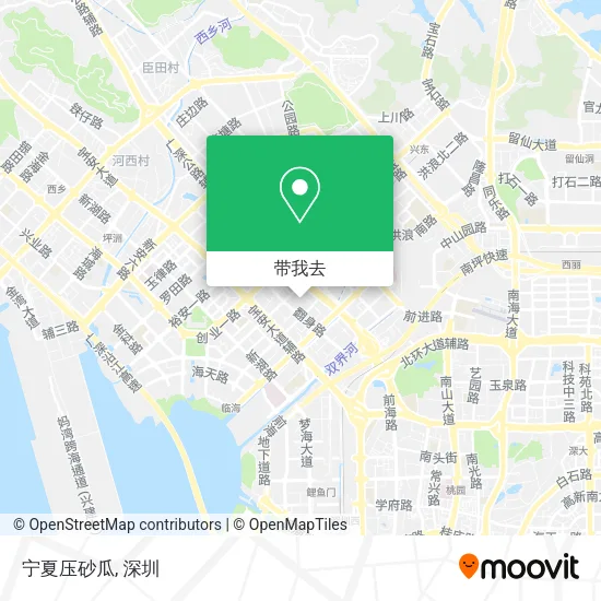 宁夏压砂瓜地图