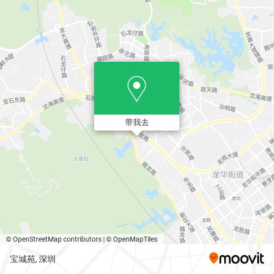 宝城苑地图