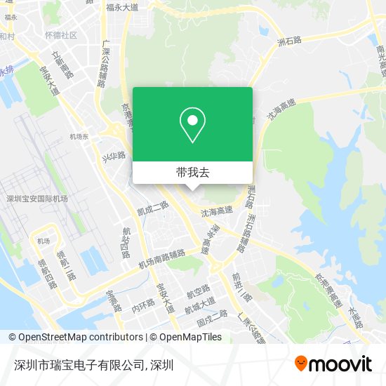 深圳市瑞宝电子有限公司地图