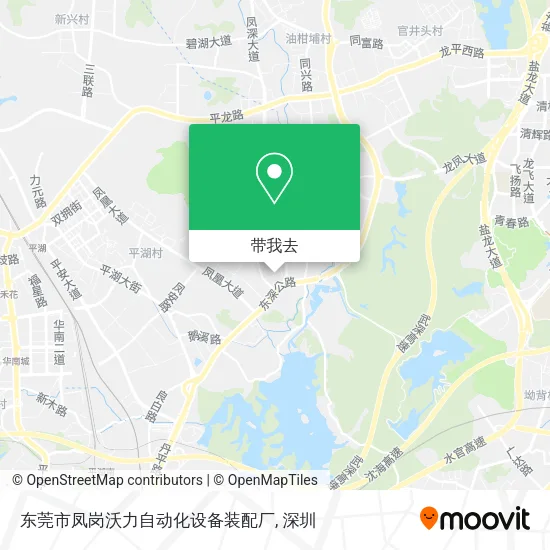东莞市凤岗沃力自动化设备装配厂地图