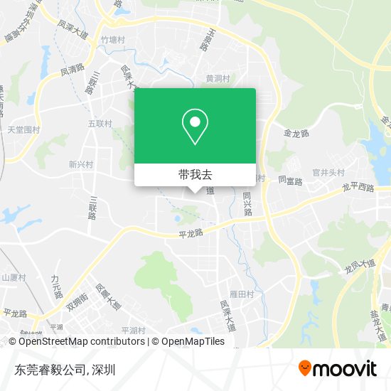东莞睿毅公司地图