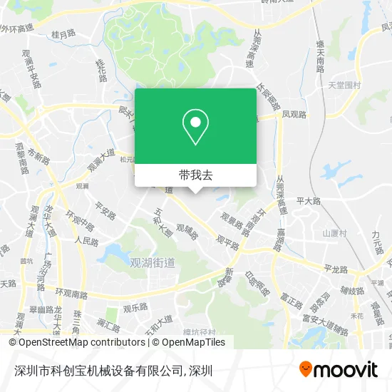 深圳市科创宝机械设备有限公司地图