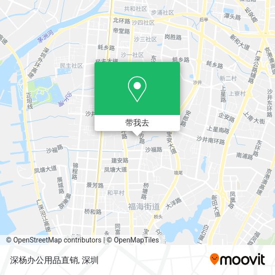 深杨办公用品直销地图