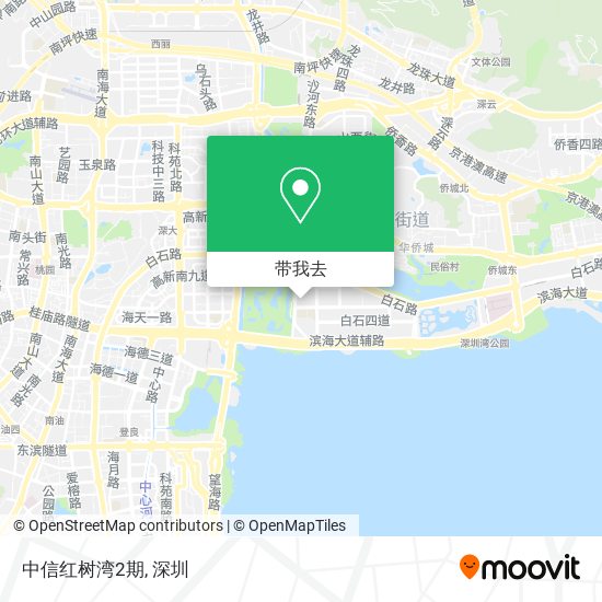 中信红树湾2期地图