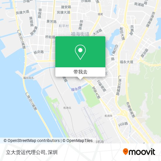 立大货运代理公司地图