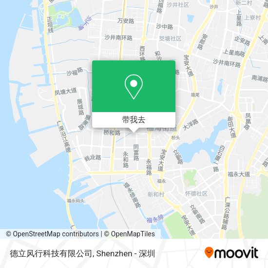 德立风行科技有限公司地图