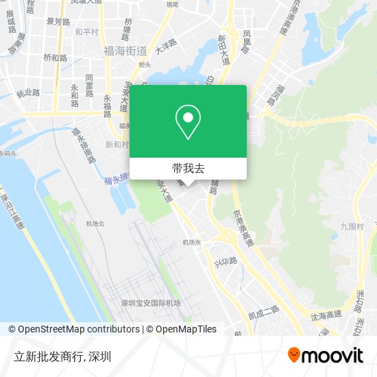 立新批发商行地图