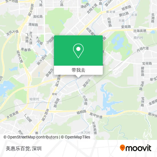 美惠乐百货地图