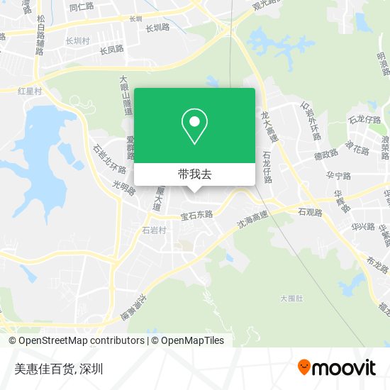 美惠佳百货地图