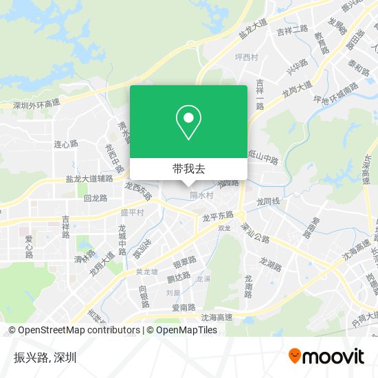 振兴路地图