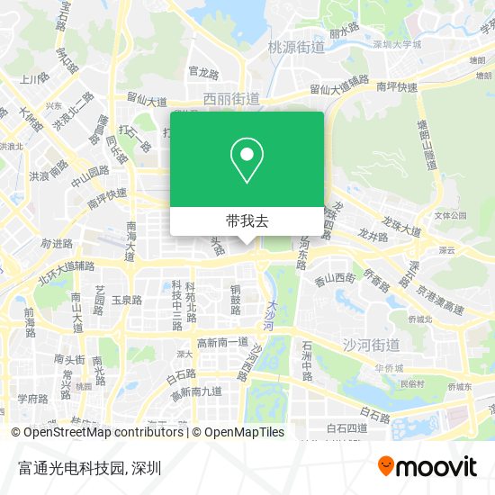 富通光电科技园地图