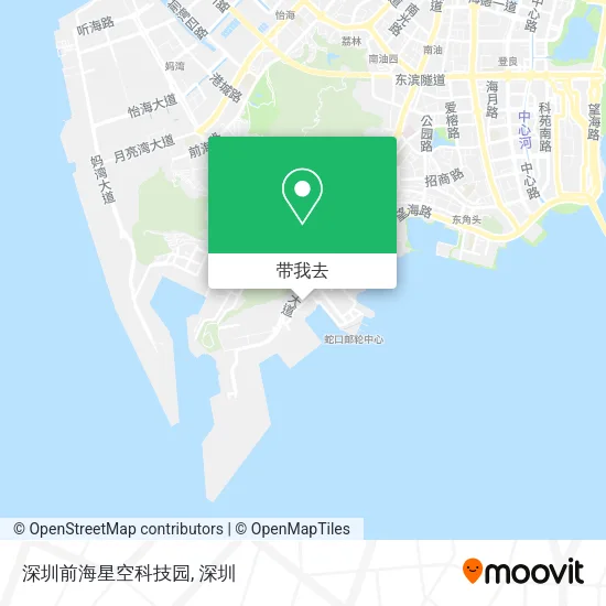 深圳前海星空科技园地图